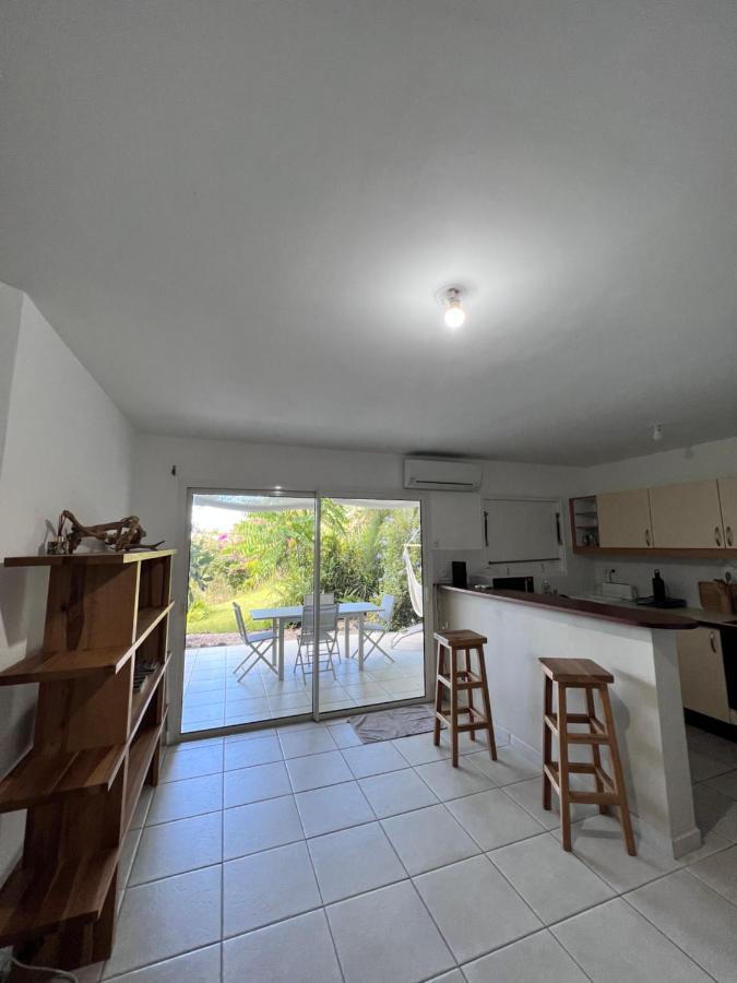 Appart Calme Vue Mer Le Carbet Exterior foto
